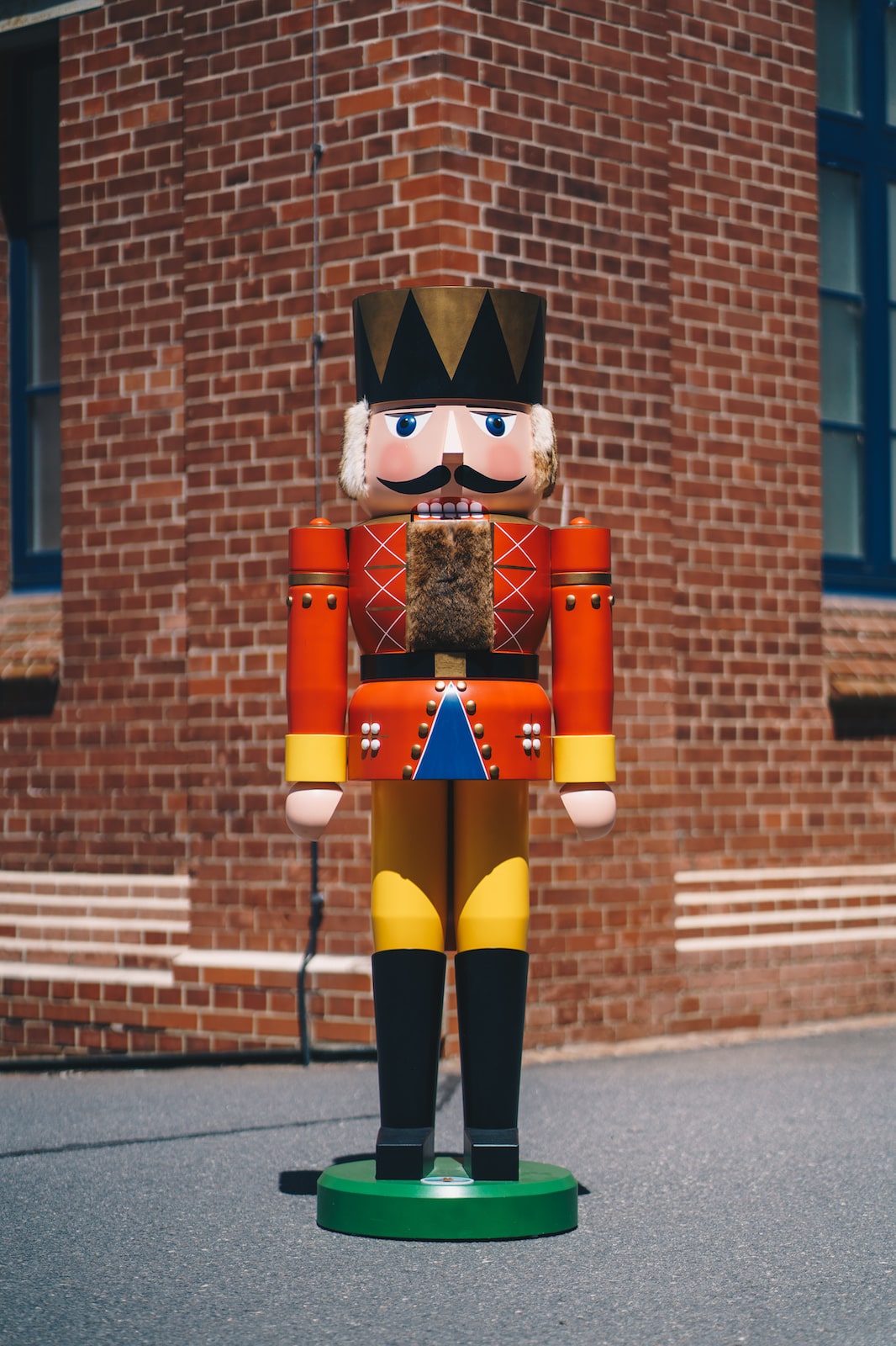 Large Nutcracker Statue from the Ore Mountains