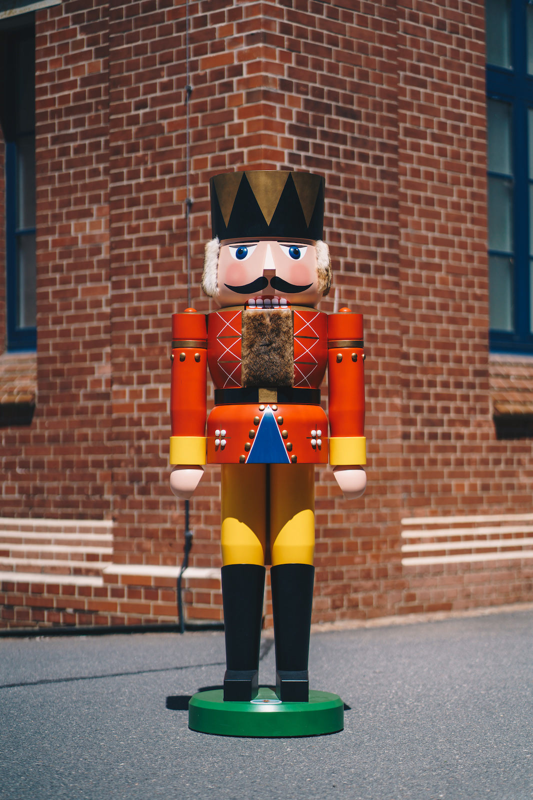 Large Christmas Nutcracker Statue from the Ore Mountains